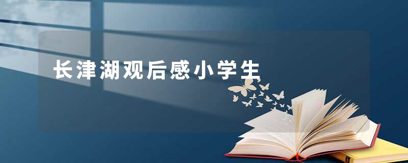 长津湖观后感小学生
