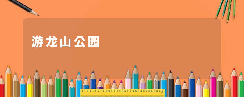 游龙山公园