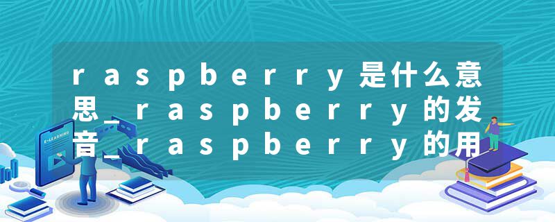 raspberry是什么意思_raspberry的发音_raspberry的用法_raspberry怎么记_raspberry翻译