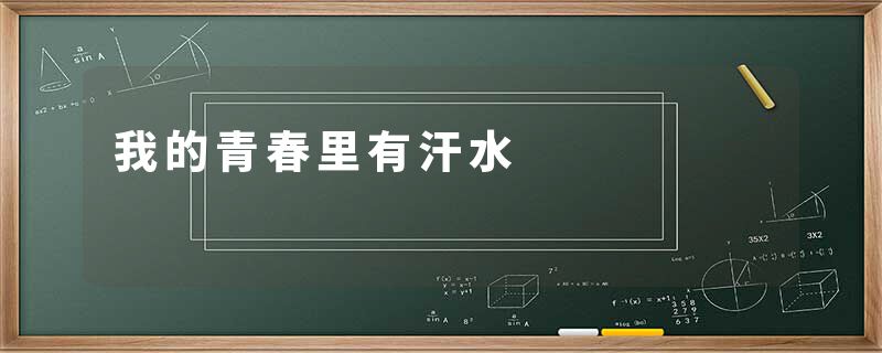 我的青春里有汗水